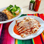 Best Shredded Chicken Enchiladas Platter in Union City, NJ